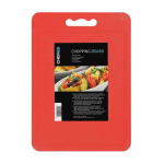 Chef Aid Red Poly Chopping Board 35 x 25 x 0.4 cm